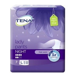 TENA LADY PANTS NIGHT L 7...