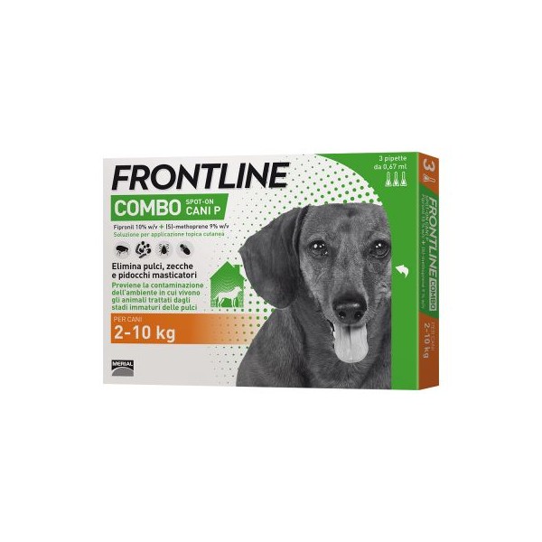 Frontline Combo Cani Piccoli 2-10kg 3 Pipette
