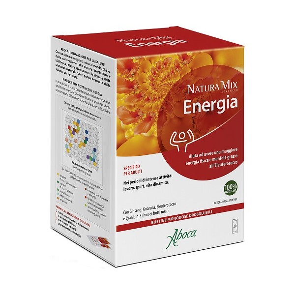 Aboca Natura Mix Advanced Energia 20 Bustine