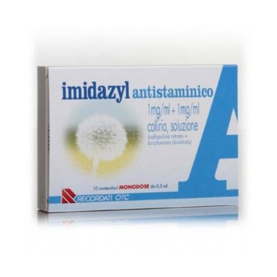 Imidazyl Antistaminico Collirio 10 Flacconcini 0,5ML