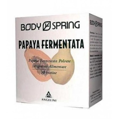 Body Spring Papaya Fermentata Polvere 30 Bustine