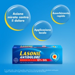 Lasonil Antidolore 10% Gel  - 120g