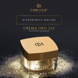 Chrissie - Linea Luxury Antietà - Crema Oro 24k + Maschera Oro 24k - Spedizione GRATIS
