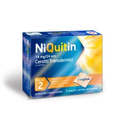 NiQuitin - Fase 2 - 14mg/24H - 7 Cerotti Trasdermici