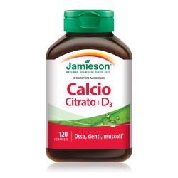 Jamieson - Calcio Citrato e Vitamina D3 - 120 Compresse