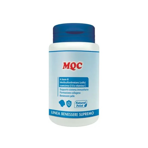 NATURAL POINT MQC (formulazione di MSM, Coenzima Q10 e Vitamina C) 50 Capsule