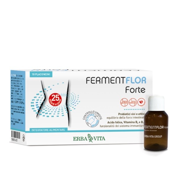 Erbavita FermentFlor Forte 10 Flaconcini