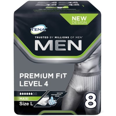 Tena Men Level 4 Premium fit 8 pezzi