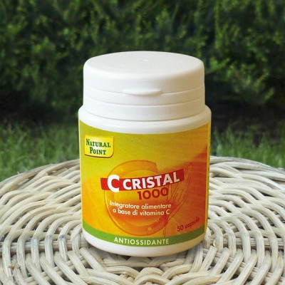 NATURAL POINT C CRISTAL 1000 50 capsule vegetali da 1000 mg