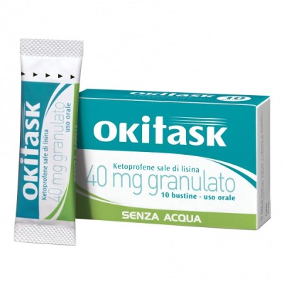 OkiTask 10 Bustine Orosolubili da 40 mg