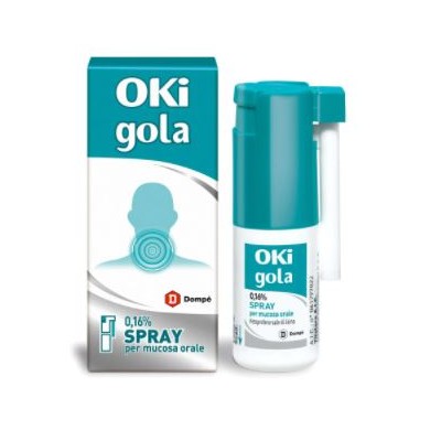 OKi Gola Spray 0,16% Ketoprofene Flacone da 15 ml