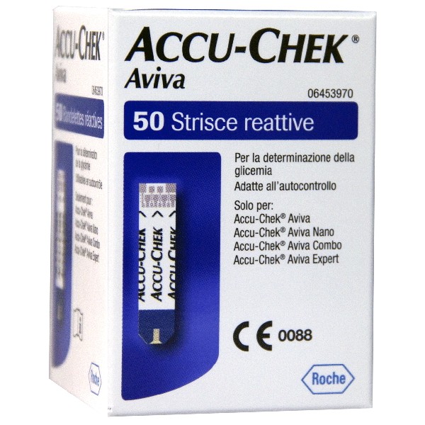 Accu-Chek Aviva 50 Strisce Reattive