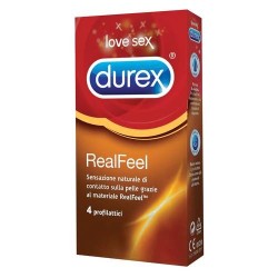 DUREX - REAL FEEL 4 pezzi