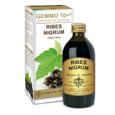 DR. GIORGINI GEMMO 10+ Ribes Nero 200 ml liquido analcoolico