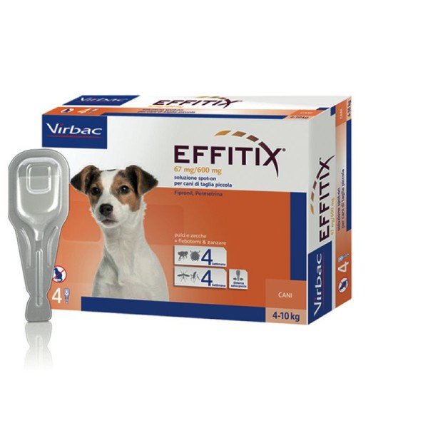 EFFITIX 4 PIPETTE 1,10ML 67+600MG