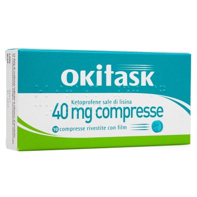 Okitask - 10 Compresse Rivestite - 40 mg