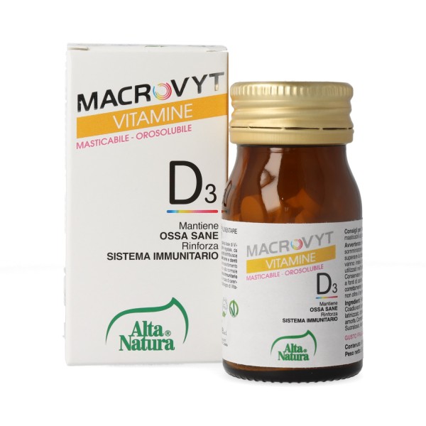 Alta Natura Macrovyt Vitamina D3 60 compresse