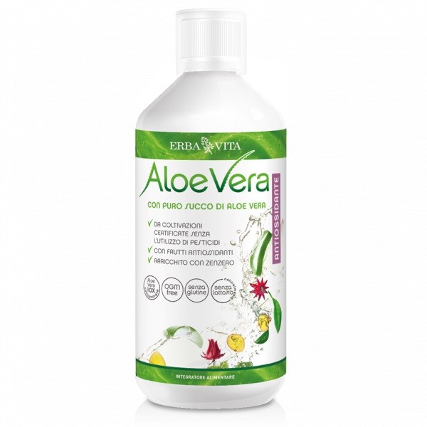Erbavita Aloe Vera Antiox Flacone da 1000 ml