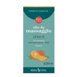 Erbavita Olio da Massaggio all'Arancio Formato da 250 ml